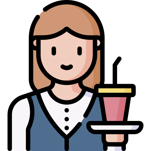 Waitress icon