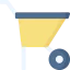 Wheelbarrow icon 64x64