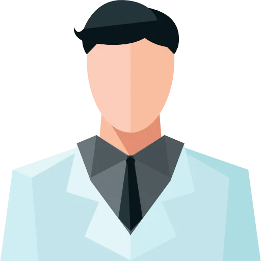 Lab technician icon