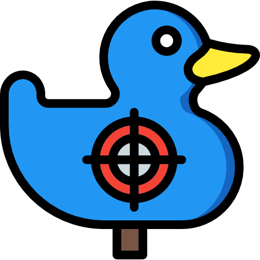 Shoot duck icon