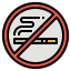 No smoking ícono 64x64