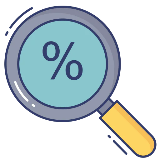 Magnifying glass icon
