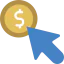 Pay per click icon 64x64
