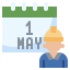 Labor day アイコン 64x64