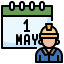 Labor day アイコン 64x64