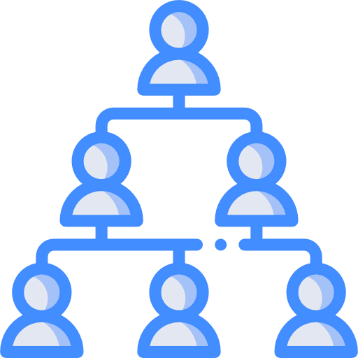 Hierarchical structure ícone