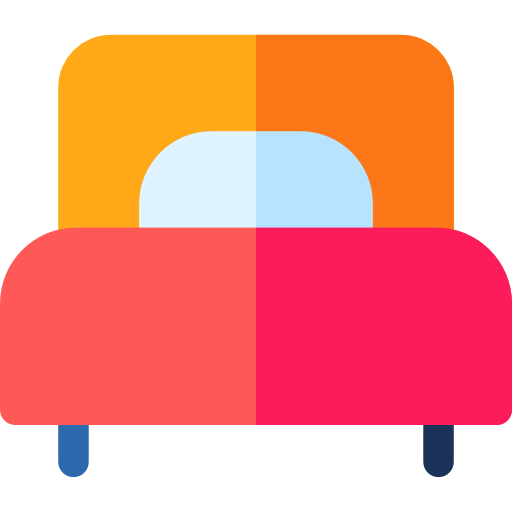 Single bed icon