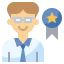 Best employee icon 64x64