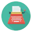 Typewriter icon 64x64