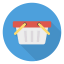 Shopping basket icon 64x64