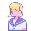 Schoolgirl icon 64x64
