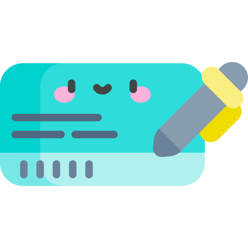Cheque icon