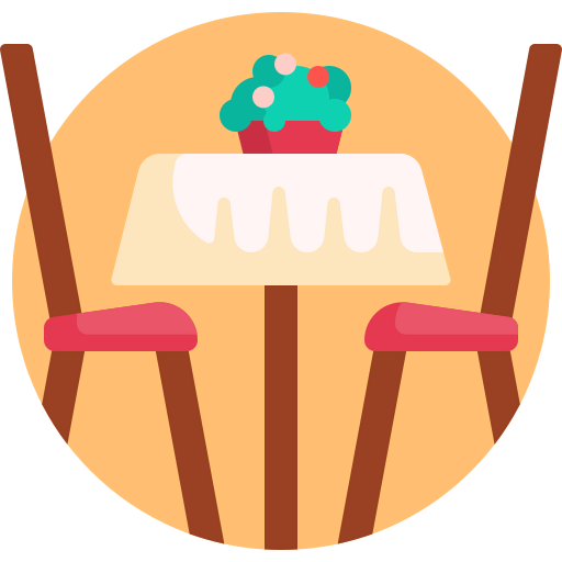 Dinner table icon