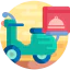 Food delivery icon 64x64