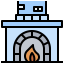 Fireplace 图标 64x64
