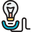 Light bulb icon 64x64