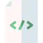 Html file 图标 64x64