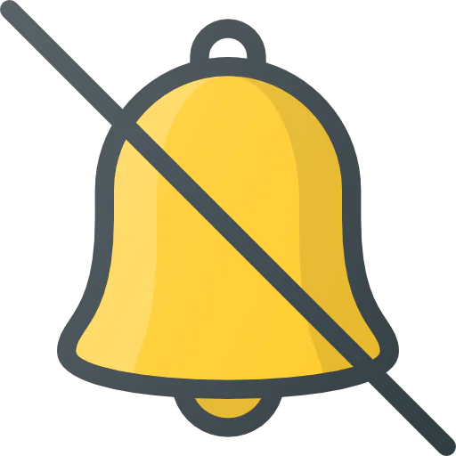 Disable alarm icon