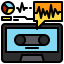 Cassette tape icon 64x64
