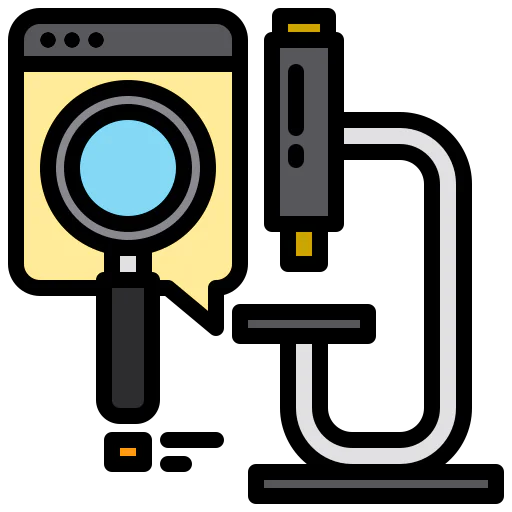 Microscope Ikona