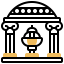 Greek pillars 图标 64x64