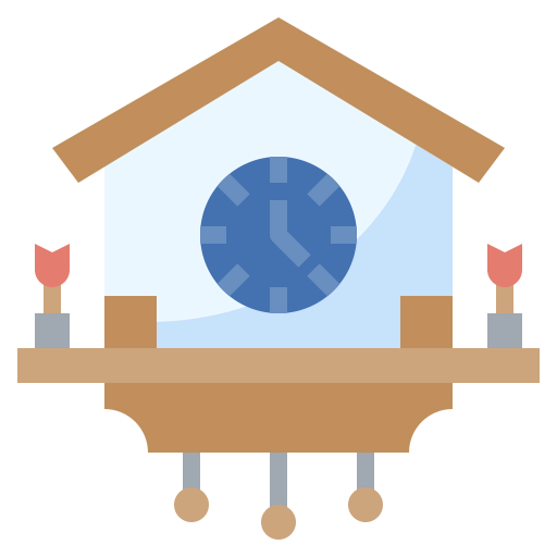 Cuckoo clock icon