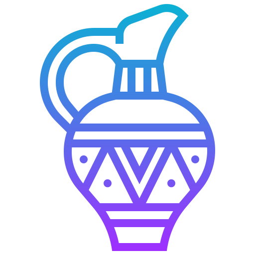 Ancient jar icon