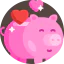 Piggy bank icon 64x64