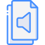 Audio file icon 64x64