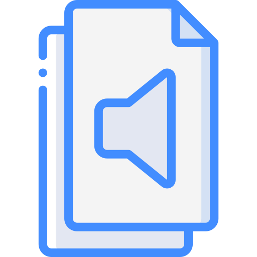 Audio file icon