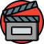 Clapperboard icon 64x64
