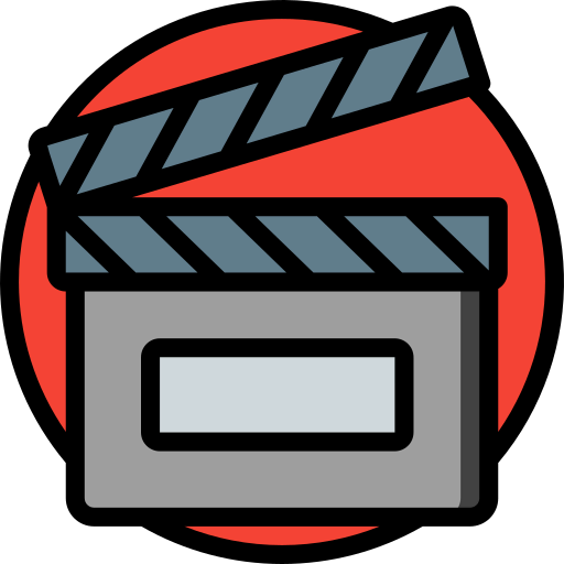 Clapperboard アイコン