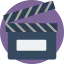 Clapperboard icon 64x64