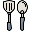 Kitchen utensils icône 64x64