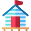 Beach house icon 64x64