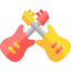 Rock guitar icon 64x64