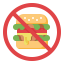 No fast food icône 64x64