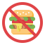 No fast food icon 64x64