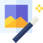 Photo editing icon 64x64