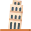 Leaning tower of pisa icon 64x64