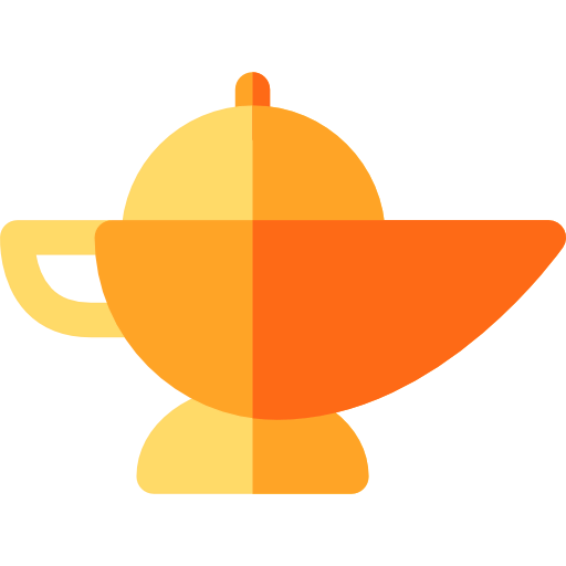 Magic lamp Symbol