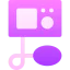Blood pressure gauge icon 64x64
