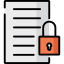 File security icon 64x64