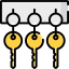 Door keys icon 64x64