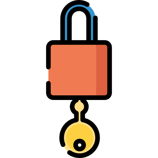 Open padlock Ikona