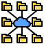Cloud storage icône 64x64