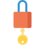 Open padlock icon 64x64