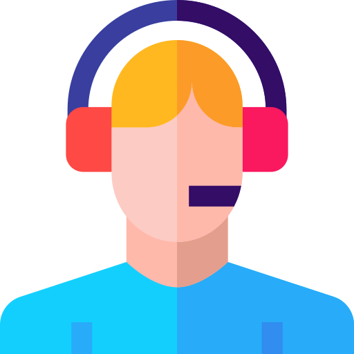 Call center agent icon