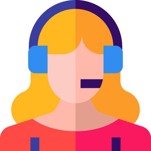 Call center agent icon