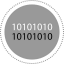 Binary code icon 64x64
